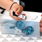 Pentart Konturenfarbe universell - transparent - Bastelschachtel