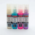 Pentart Konturenfarben Set Glow in the dark 4x20ml - Winter - Bastelschachtel