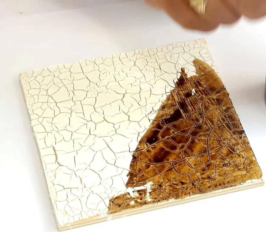 Pentart Krakelierpaste 100ml - weiß - Bastelschachtel