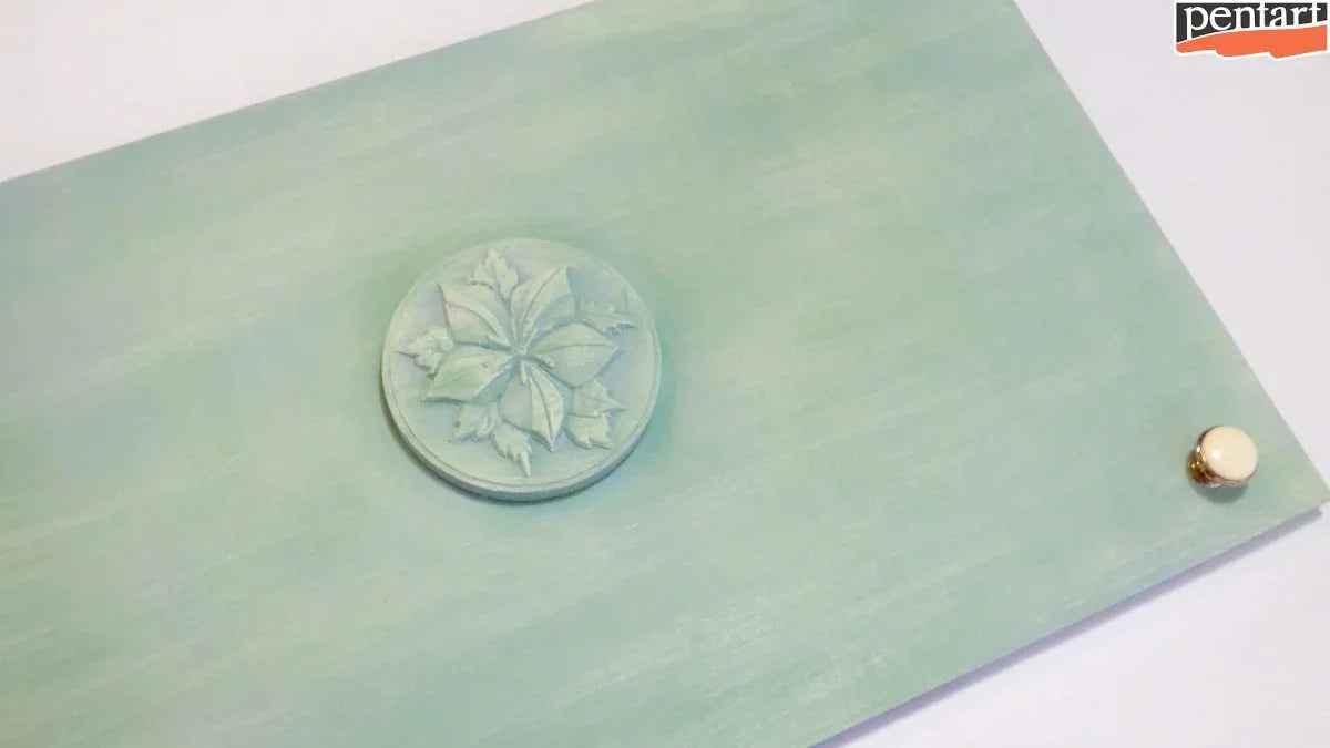 Pentart Lasurgel für Innenbereich 100ml - country blau - Bastelschachtel