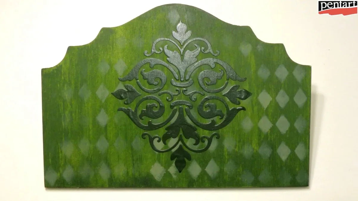 Pentart Lasurgel für Innenbereich 100ml - country blau - Bastelschachtel