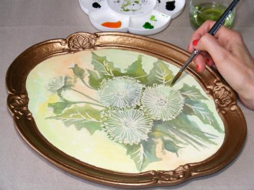 Pentart Liquid watercolor 20ml - schwarz - Bastelschachtel