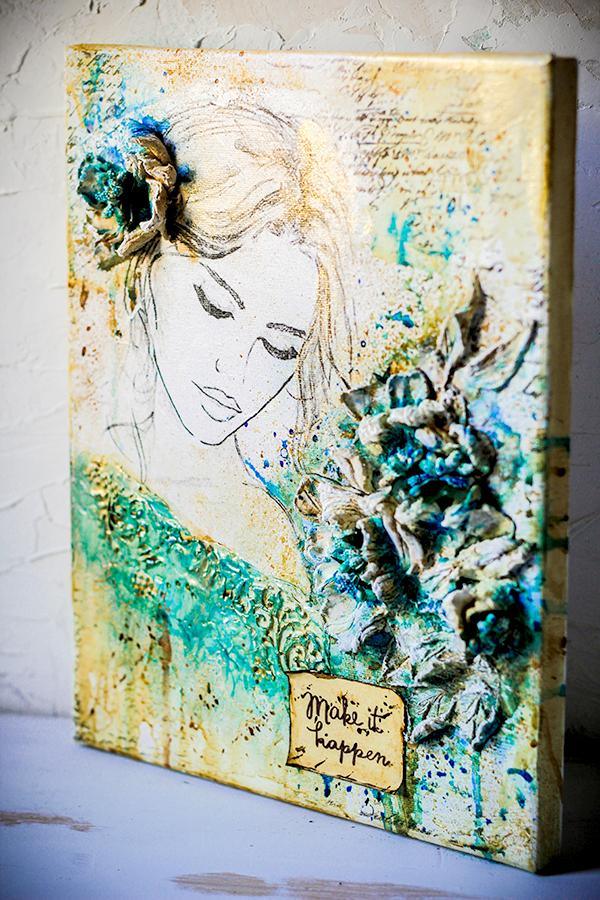 Pentart Media Mist Spray 50ml - black - Bastelschachtel