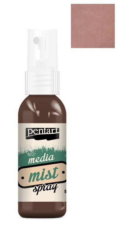 Pentart Media Mist Spray 50ml - brown - Bastelschachtel - Pentart Media Mist Spray 50ml - brown