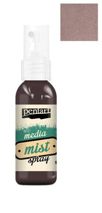 Pentart Media Mist Spray 50ml - espresso - Bastelschachtel