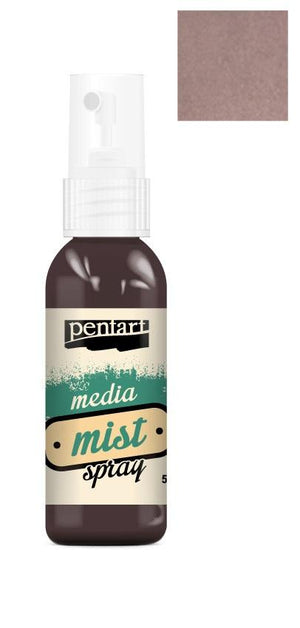 Pentart Media Mist Spray 50ml - espresso - Bastelschachtel - Pentart Media Mist Spray 50ml - espresso