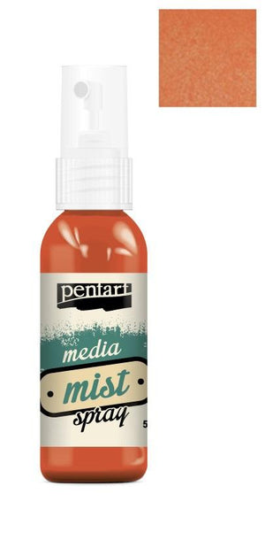 Pentart Media Mist Spray 50ml - fire lily - Bastelschachtel - Pentart Media Mist Spray 50ml - fire lily