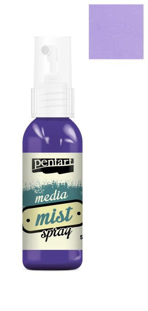 Pentart Media Mist Spray 50ml - lilac - Bastelschachtel - Pentart Media Mist Spray 50ml - lilac