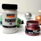 Pentart Metall Pigment 8g - funkelndes silber - Bastelschachtel