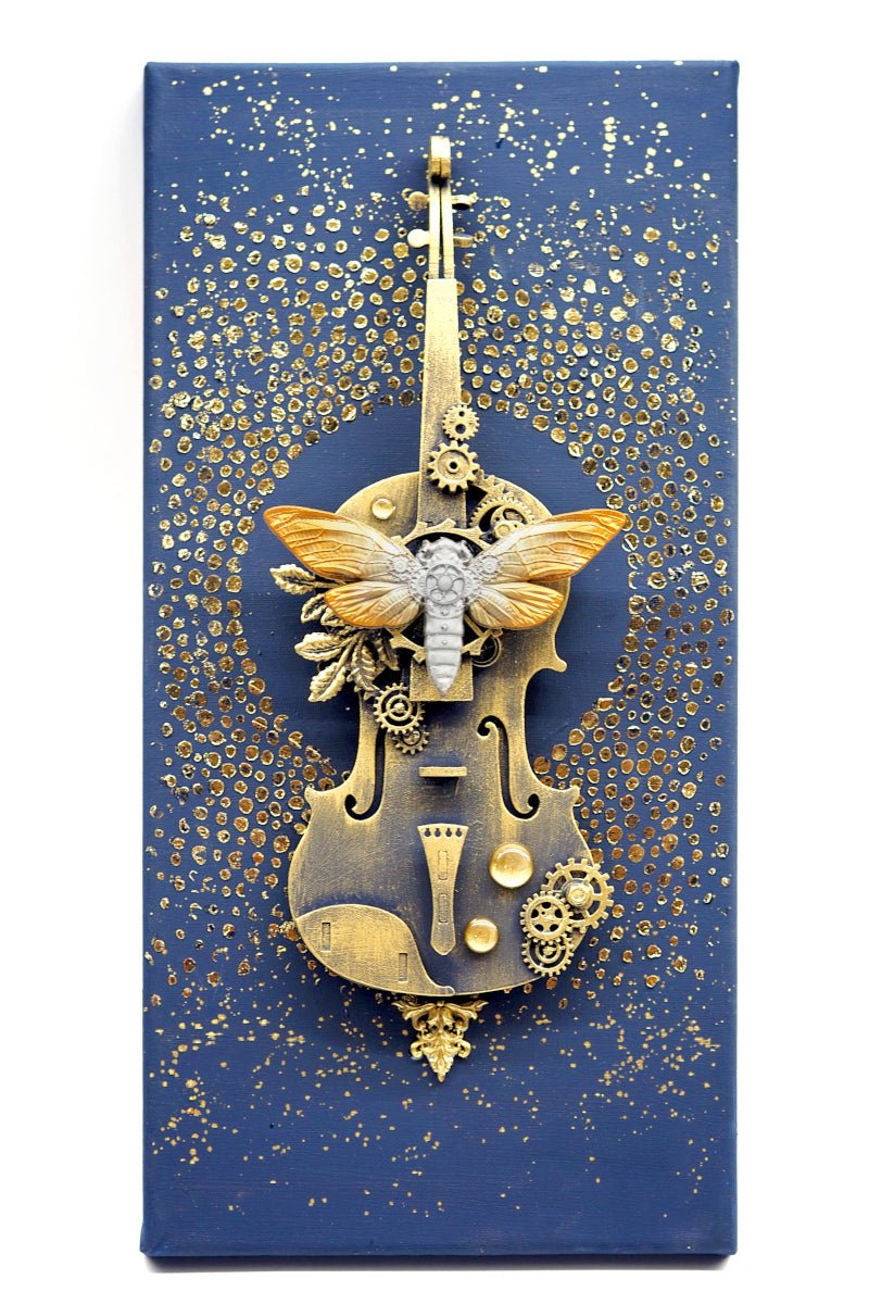 Pentart Metall Pigment 8g - gold - Bastelschachtel