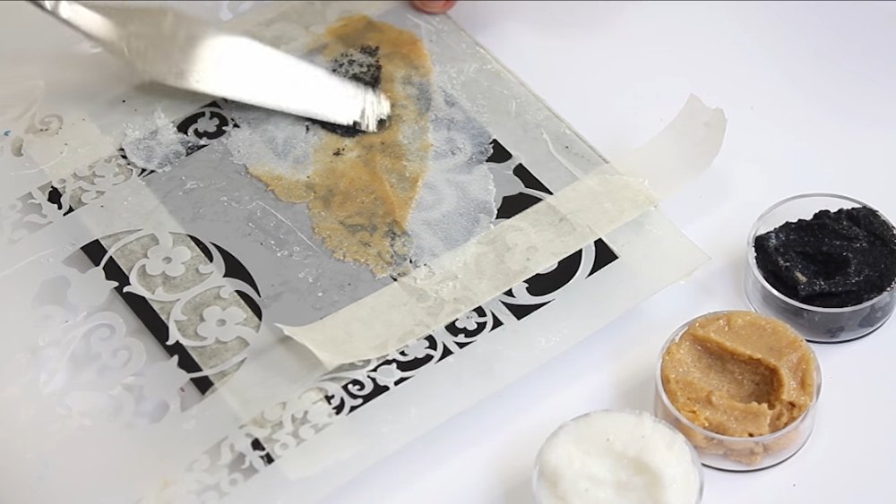 Pentart Mineral Pulver 130g - Jaspis - Bastelschachtel