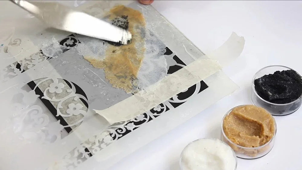 Pentart Mineral Pulver 130g - Onyx grob - Bastelschachtel