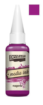Pentart Mixed Media Tinte 20ml - magenta - Bastelschachtel