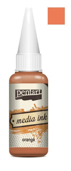 Pentart Mixed Media Tinte 20ml - orange - Bastelschachtel