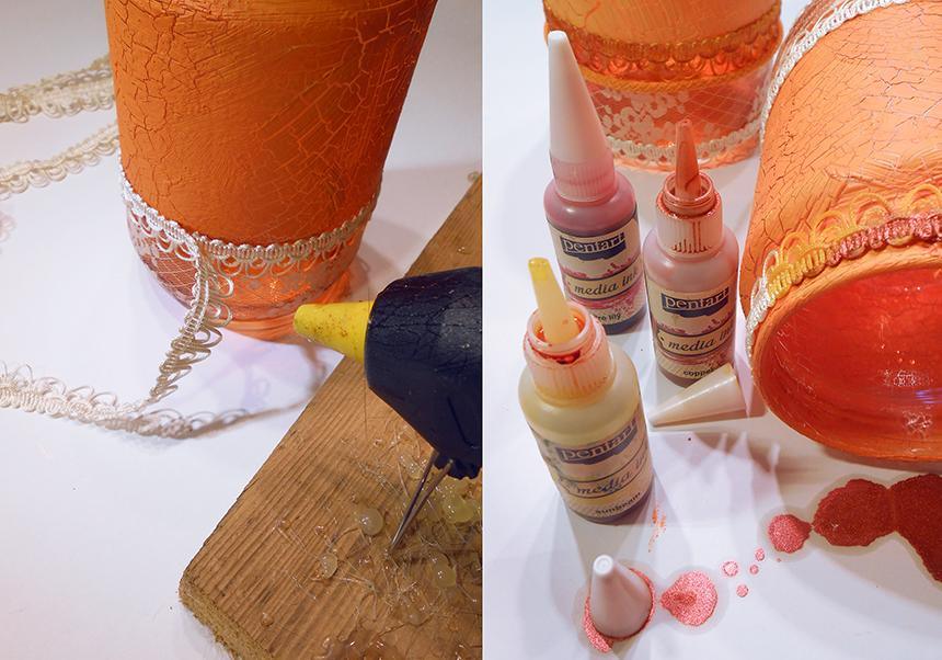 Pentart Mixed Media Tinte 20ml - orange - Bastelschachtel