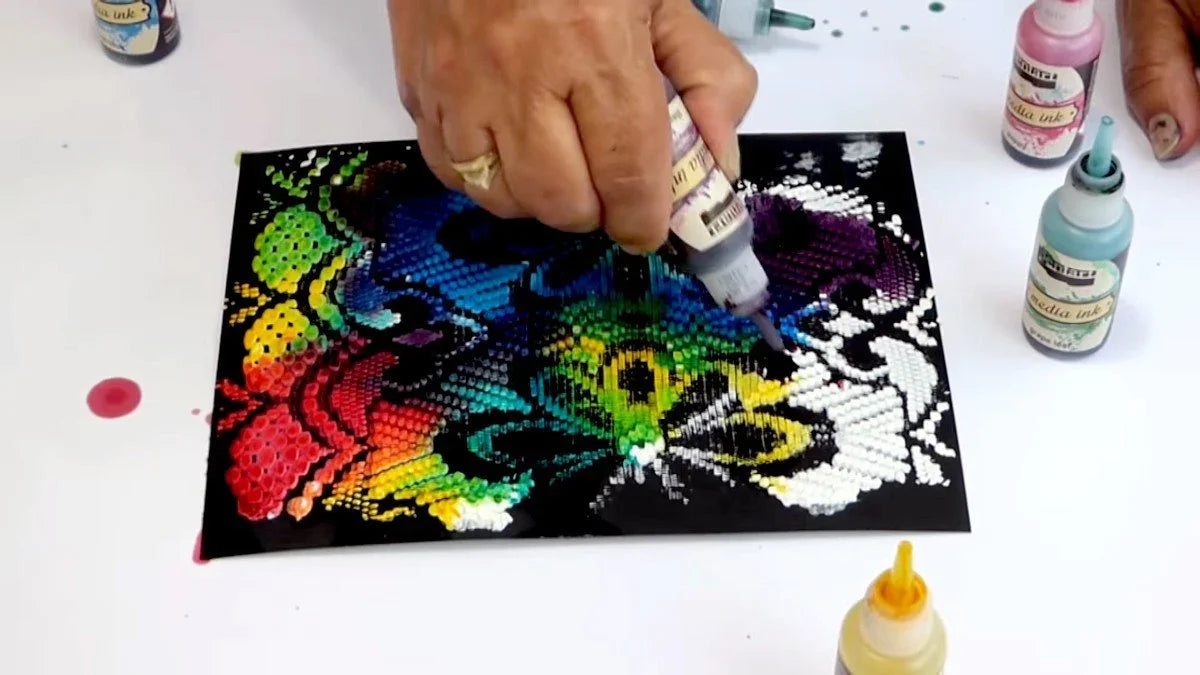 Pentart Mixed Media Tinte 20ml - straw - Bastelschachtel