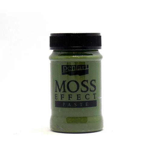 Pentart Moos-Effekt-Paste 100ml - dunkelgrün - Bastelschachtel