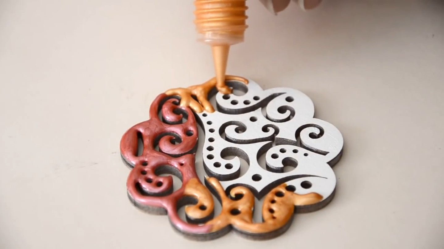 Pentart Perlenstift 30ml - schwarzer diamant - Bastelschachtel