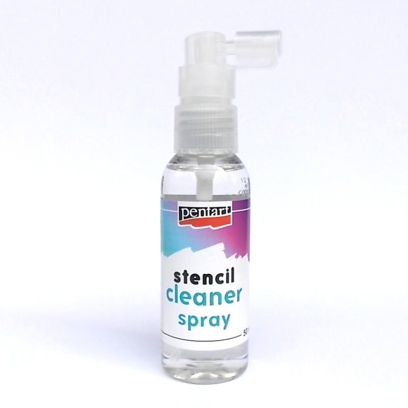 Pentart Reinigungsspray für Schablonen - 50ml - Bastelschachtel - Pentart Reinigungsspray für Schablonen - 50ml