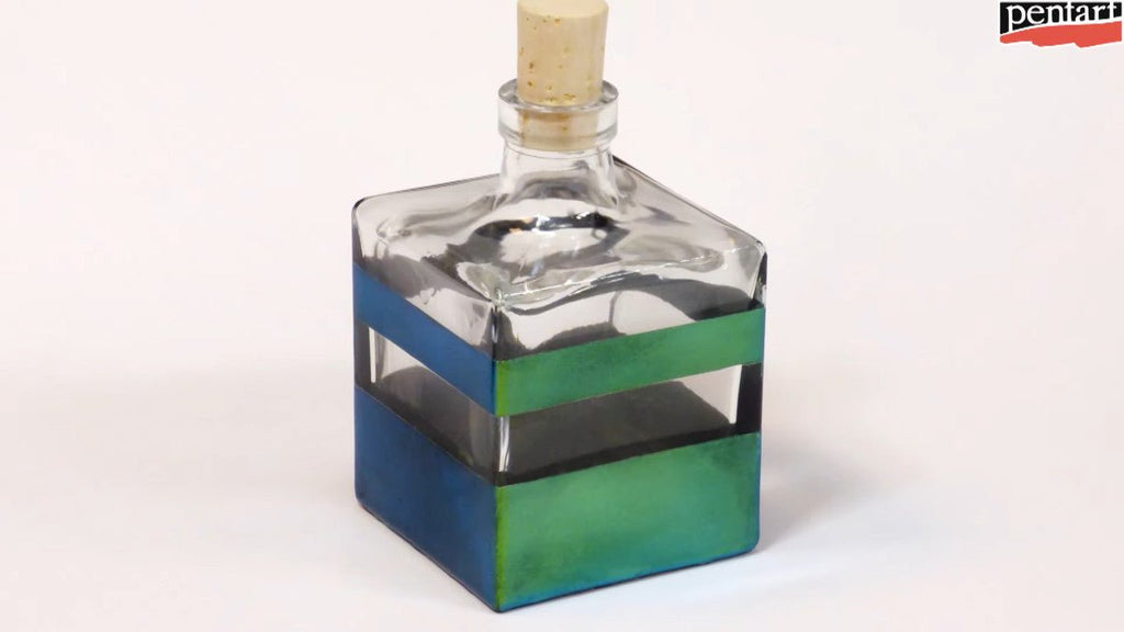 Pentart Rub-on Pigment chamäleon - midnight ocean - Bastelschachtel