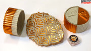 Pentart Rub-on Pigment Chrome - gold - Bastelschachtel