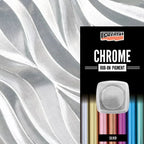 Pentart Rub-on Pigment Chrome - silver - Bastelschachtel