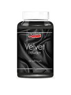 Pentart Samtpulver 17g - schwarz - Bastelschachtel