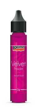 Pentart Samtpulver 3g - pink - Bastelschachtel
