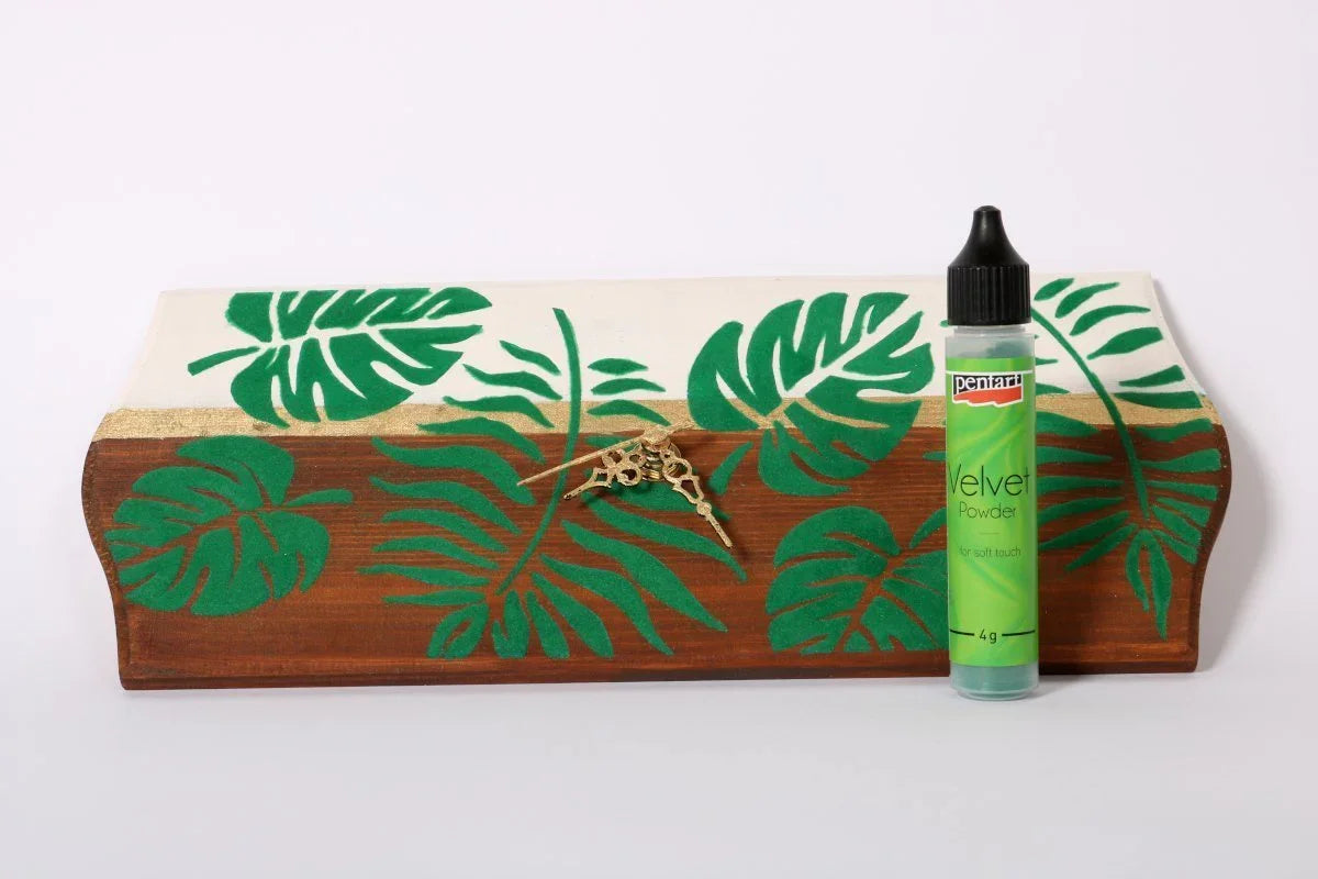 Pentart Samtpulver 3g - pink - Bastelschachtel