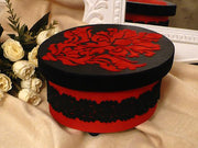 Pentart Samtpulver 3g - rot - Bastelschachtel