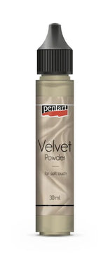 Pentart Samtpulver 40ml- beige - Bastelschachtel