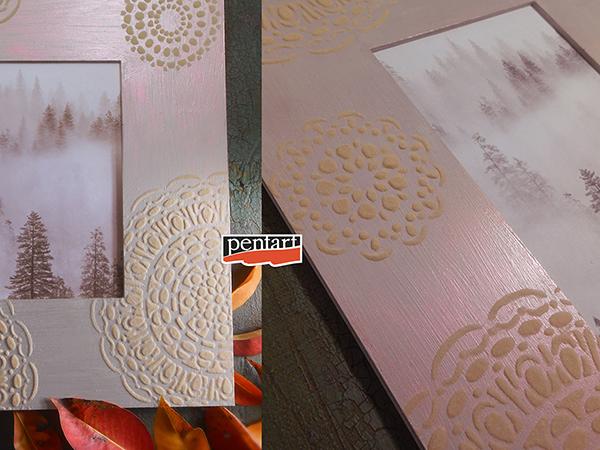 Pentart Samtpulver 5g - dunkelbraun - Bastelschachtel