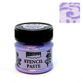 Pentart Schablonierpaste 50ml - flieder - Bastelschachtel