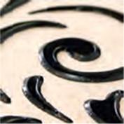 Pentart Schablonierpaste 50ml - Schwarzer Diamant - Bastelschachtel