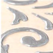 Pentart Schablonierpaste 50ml - silber - Bastelschachtel