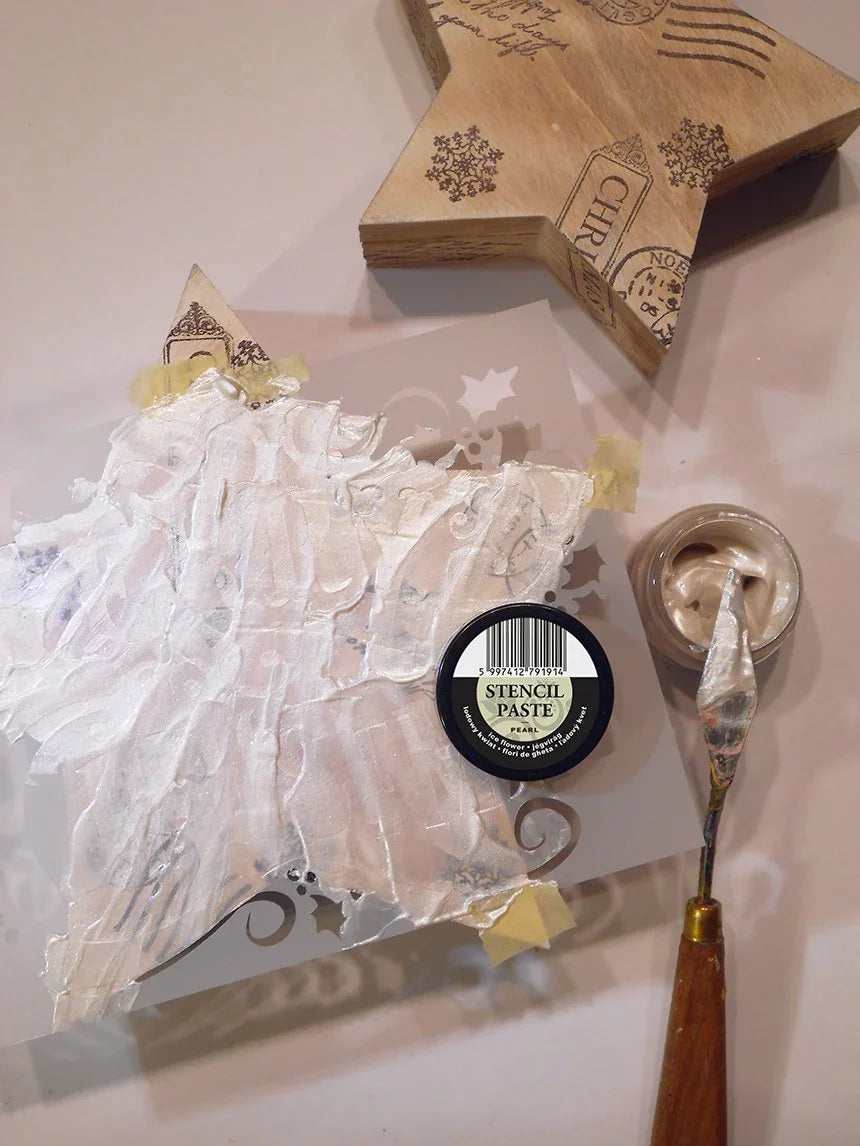 Pentart Schablonierpaste 50ml - zuckerwatte - Bastelschachtel