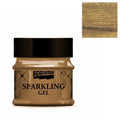 Pentart Sparkling gel 50ml - dorn-gold - Bastelschachtel