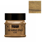 Pentart Sparkling gel 50ml - dorn-gold - Bastelschachtel