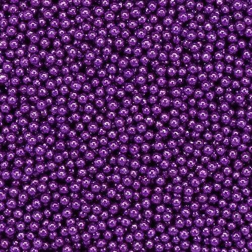 Pentart Streuperlen 40g - lila - Bastelschachtel