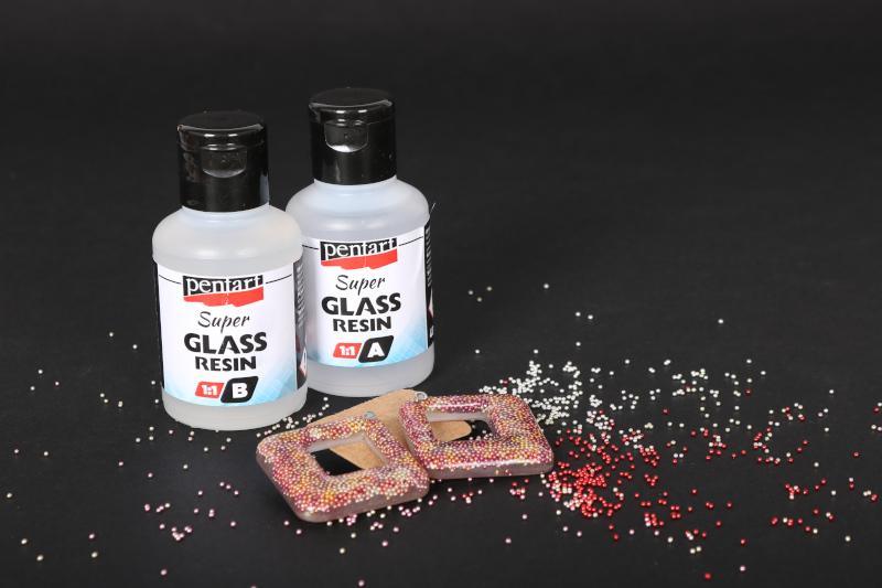 Pentart Streuperlen 40g - rosegold - Bastelschachtel