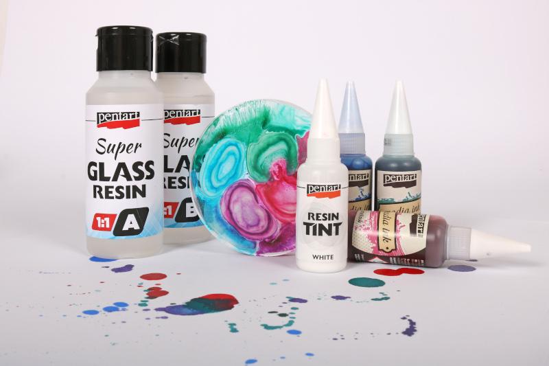 Pentart Super Glasharz 2x250ml - Bastelschachtel