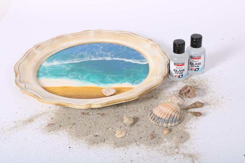 Pentart Super Glasharz 2x250ml - Bastelschachtel