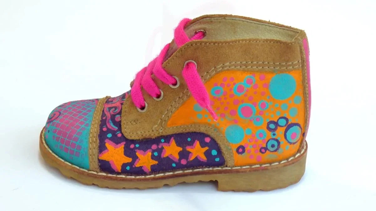 Pentart Textil- und Lederfarbe 50ml - glitter bronze - Bastelschachtel