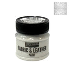 Pentart Textil- und Lederfarbe 50ml - glitter silber - Bastelschachtel