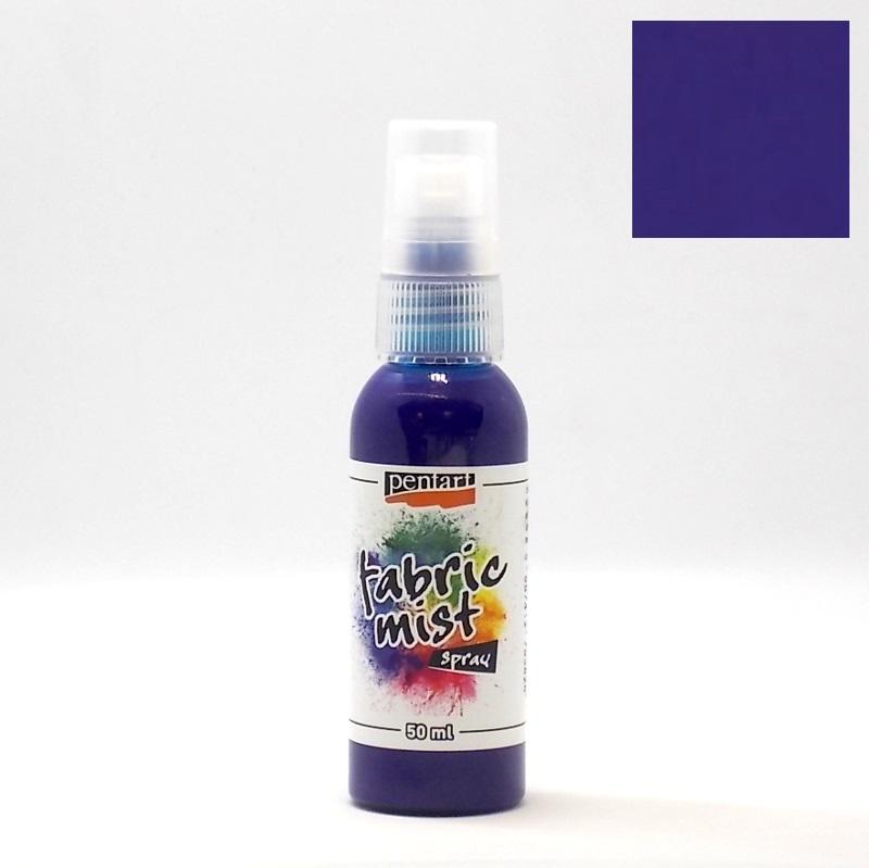 Pentart Textilfarben Spray 50ml - blau - Bastelschachtel - Pentart Textilfarben Spray 50ml - blau