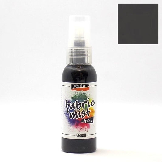 Pentart Textilfarben Spray 50ml - grau - Bastelschachtel - Pentart Textilfarben Spray 50ml - grau