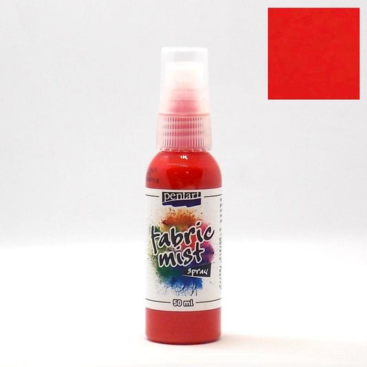 Pentart Textilfarben Spray 50ml - rot - Bastelschachtel - Pentart Textilfarben Spray 50ml - rot