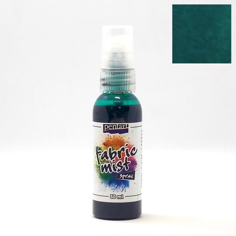 Pentart Textilfarben Spray 50ml - türkis - Bastelschachtel - Pentart Textilfarben Spray 50ml - türkis