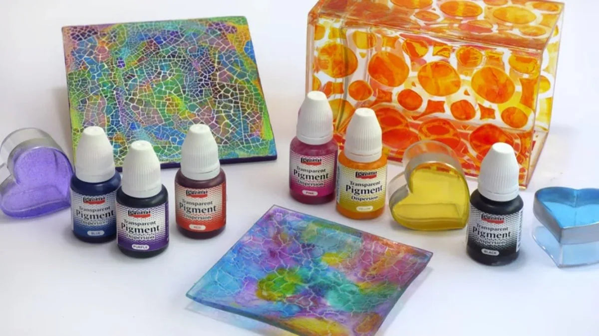 Pentart Transparente Pigment Dispersion 20ml - lila - Bastelschachtel