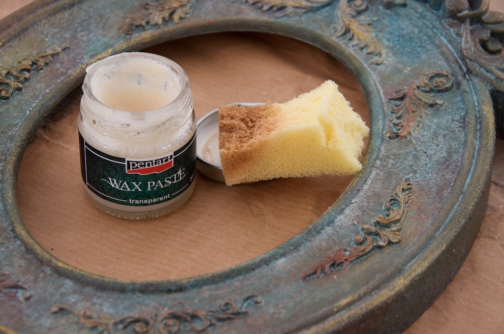 Pentart Wachspaste 30ml - transparent - Bastelschachtel